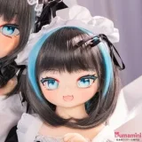 XYGO 90cm AAカップ 悠米ヘッド  金髪ロング セーラー風衣装を着た美少女 可愛い二次元ラブドール 宣伝写真はソフトビニールヘッド＋TPEボディ 宣伝写真と同じ衣装も付属 カスタマイズ可能