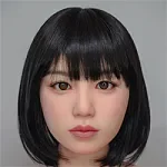 J-cute 124cm   AGB38未陽ヘッド ショートボブ モフモフアクセ付き 可愛い衣装姿 フルシリコン製 口開閉機能付き カスタマイズ可能