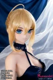 Guava doll F04 147cm 巨乳 等身大ラブドール 金髪スタイル 二次元風ダッチワイフ