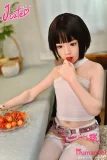 Jcute AGB38 未陽 椅子に座る姿 可愛い食べプリ リアルダッチワイフ ストッキング付き
