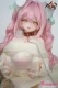 MOZU DOLL 【SR級】 121cm 佩佩 犬耳アクセ ピンクヘア 可愛い犬系美少女 アニメラブドール ソフトビニール製頭部+TPE製ボディ カスタマイズ可能