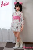 Jcute 幼澪 ピンク猫耳 立ち姿 可愛いフェイス 全身スタイル リアルダッチワイフ