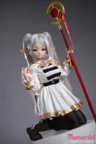 BCDOLL シルバーヘア N02A 146cmm Cカップ 杖持ち 膝附ポーズ 可愛いラブドール