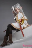 BCDOLL N02A アニメフェイス 側面ビュー 台座に座る姿 146cm 等身大ラブドール