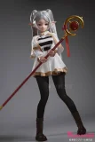 BCDOLL N02A エルフ耳 フリーレン 146cm Cカップ シルバーヘアー 可愛い立ちポーズ アダルトドール