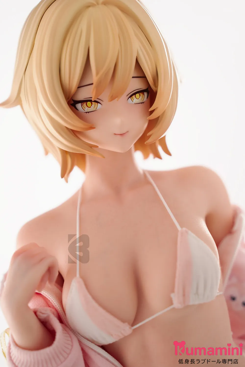 BCDOLL 【FSシリーズ】60cm  F05 Bカップ  PUヘッド+シリコン製ボディ 可愛い二次元美少女 ミニラブドール