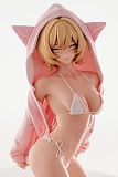 BCDOLL 【FSシリーズ】60cm  F05 Bカップ  PUヘッド+シリコン製ボディ 可愛い二次元美少女 ミニラブドール