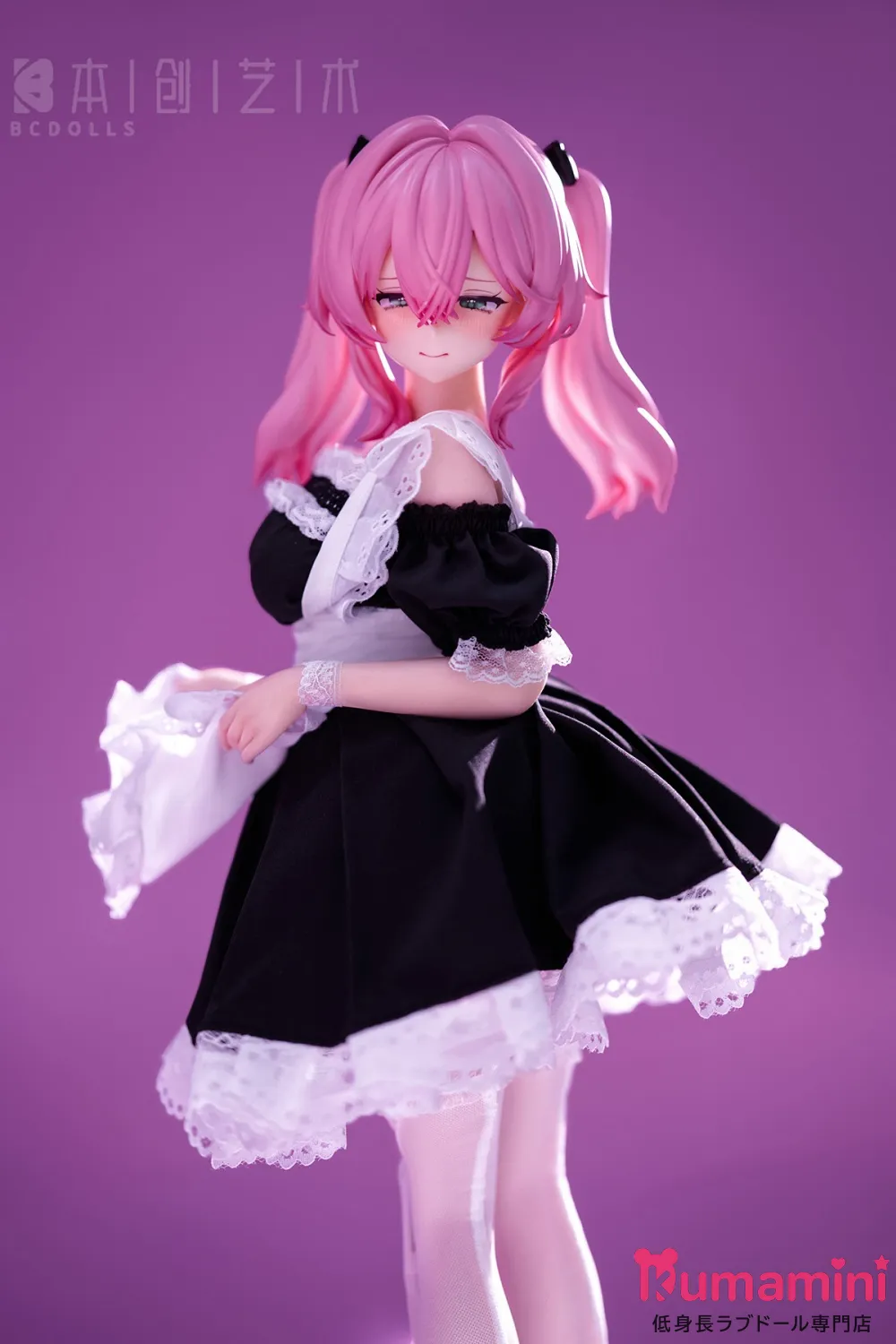 BCDOLL 63cm  F06 ミナ（Mina）Dカップ  1/3ドール 小型アニメラブドール PUヘッド+シリコン製ボディ 実用可能
