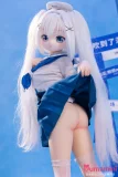 MWGirl 小枝 ブルーセーラー 後ろ向けポーズ パンチラ姿 セックスできるラブドール