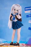 MWGirl 小枝 ロングツインテール 鞄持つ 登校姿 立ちポーズ 85cm リアルラブドール