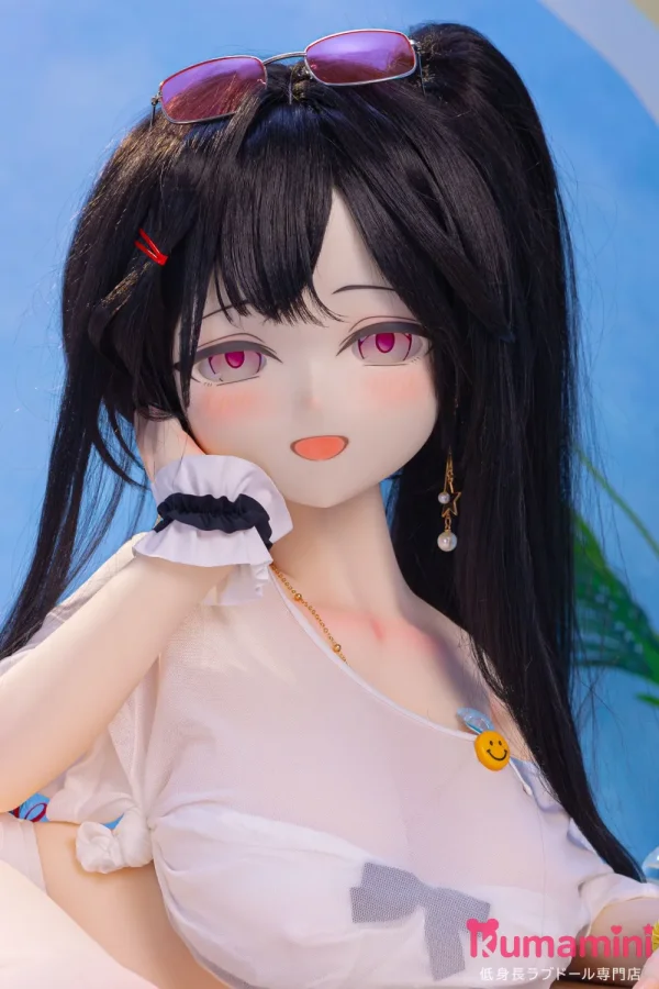 MW Girl(魔物姫)  121cm 木西子 黒髪ロング 水着美少女 サングラス付き フルシリコン製 二次元ラブドール 宣伝画像はバスト大ボディ カスタマイズ可能
