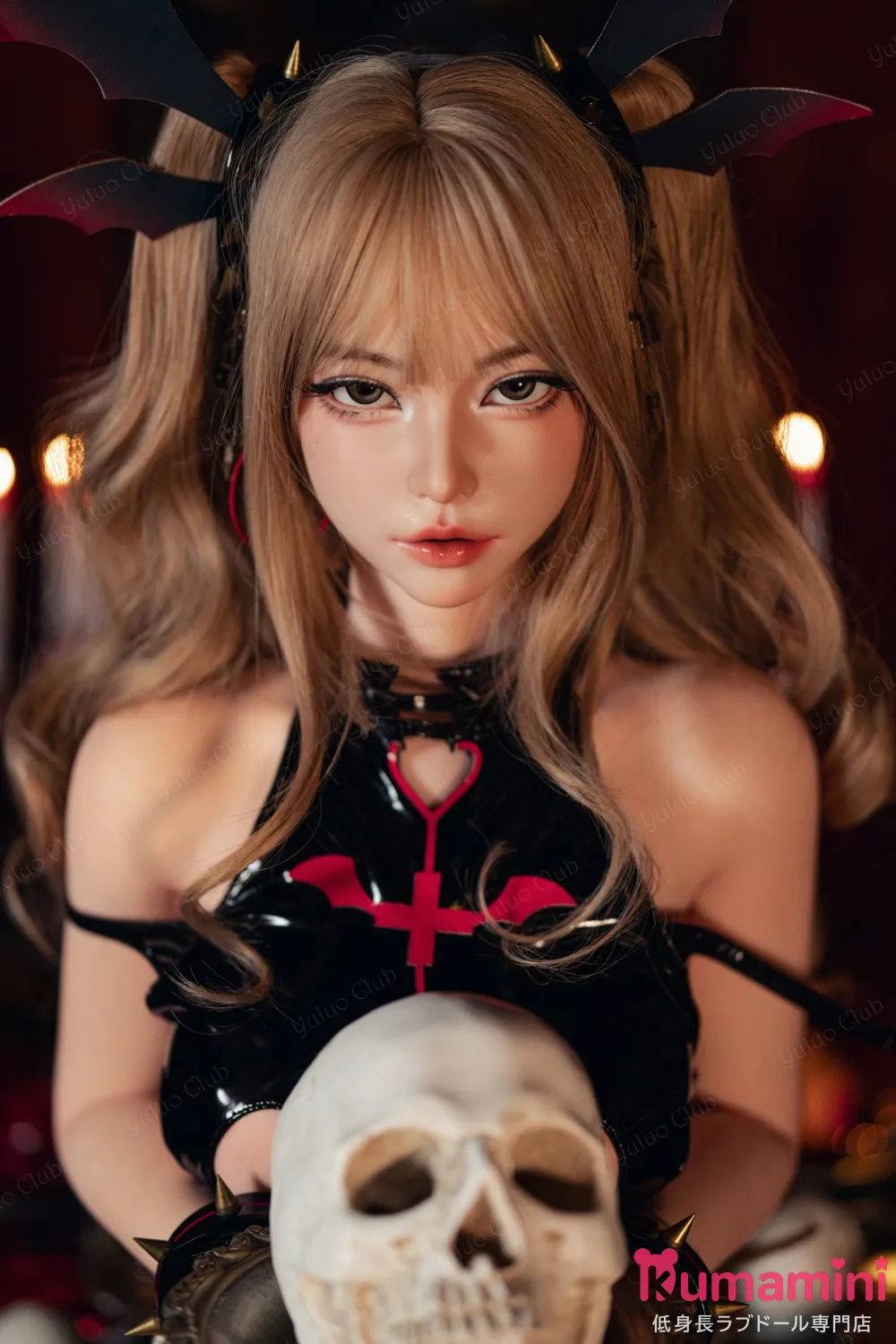 Yuluoclub（御蘿社）【Normalシリーズ】147cm Bカップ 伊涵 フルシリコン製 セクシー衣装 小悪魔 ラブドール カスタマイズ可能