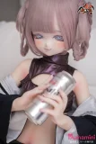 七草 141cm 等身大ラブドール ビールを手に持つ姿 可愛い笑顔の美少女