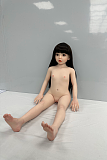 【在庫ゼロ】【即納・国内発送・送料無料】WAXDOLL GB58_1ヘッド 100cm バスト平 可愛いリアルドール フルシリコン製ラブドール