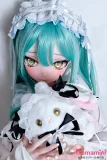 ぬいぐるみを抱いたラブドール 浅羽夏子 140cm elsababe