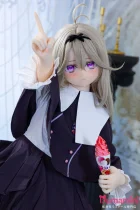 Aotume Doll #137 ルルカヘッド 145cm Bカップ アニメコス 二次元ラブドール 宣伝画像はシリコンヘッド＋TPEボディ 素材選択可能