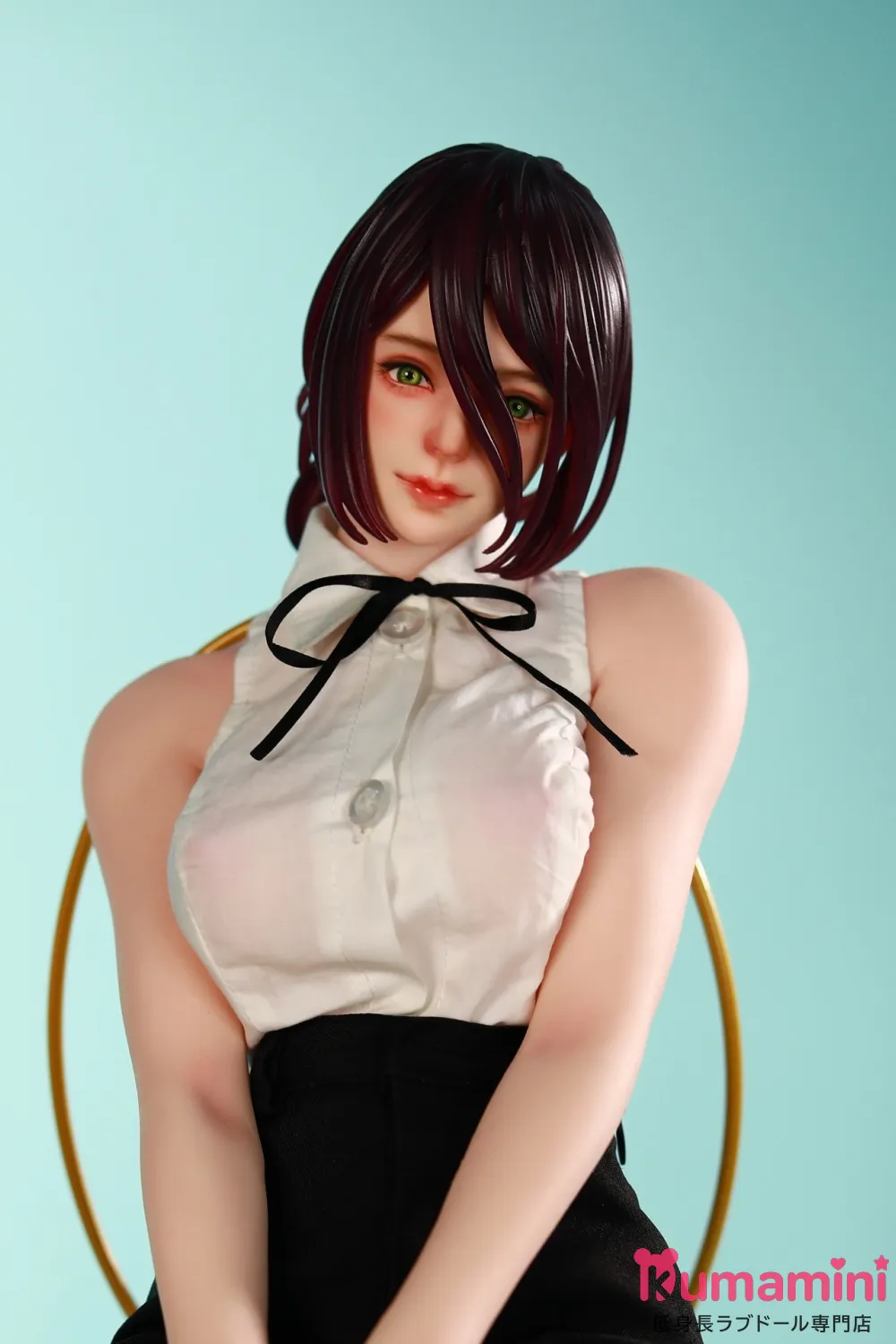 Mini Doll ミニドール【SIX HOUSE】70cm 蕾塞 黒ドレスの美少女 小型ラブドール リアル系 フルシリコン製