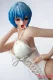 Mini Doll ミニドール【SIX HOUSE】62cm 綾波レイ 青髪 アニメ風ラブドール フルシリコン製 宣伝画像と同じ衣装付き
