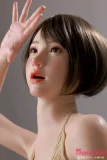 咲良 口開きポーズ 美人ラブドール 上向き姿