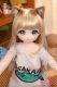 JSL DOLL 120cm AAカップ 小豆粉 猫耳美少女 可愛いアニメダッチワイフ 宣伝画像はソフビ製ヘッド+TPE製ボディ