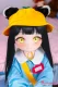 JSL DOLL 120cm AAカップ 小舜 黒髪ロング 黄色い帽子を被ったラブドール 宣伝画像はソフビ製ヘッド+TPE製ボディ
