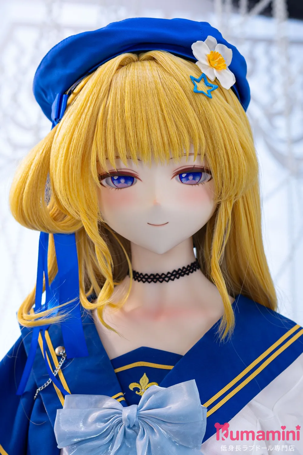 MW Girl（魔物姫）155cm バスト中 啾比 フィービーコス 金髪 セーラー風美少女 二次元ラブドール 宣伝写真はシリコンヘッド＋シリコン製ボディ