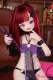 MOZU DOLL 【UR級】121cm 莉莉萨 赤髪 首輪付き 小悪魔系美少女 アニメラブドール 宣伝画像はシリコン製頭部+TPE製ボディ 口の深さ約10cm カスタマイズ可能