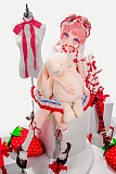 縫いぐるみを抱えた姿 リアルドール フルリ衣装 小柯