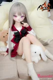 ぬいぐるみに囲まれた美少女 リアルラブドール 二分ボディ