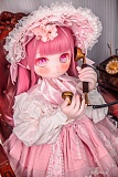 電話する姿のダッチワイフ ピンクロングヘア 明理