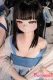 MOZU DOLL【A級】141cm バスト大 婉玲 黒髪 中国風 アニメラブドール 宣伝画像は硬めビニールヘッド＋TPE製ボディ 水転写メイク