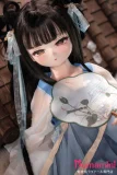 扇子を持ったリアルドール 古典風美少女 mozu