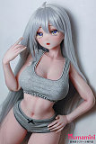 片手を腰に添えるポーズ Elsababe 140CM ピンク肌 アダルトドール