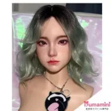 WTDOLL 146cm AAカップ S6ヘッド 奈绪 黒髪ツインテール 貧乳美少女 リアルラブドール フルシリコン製 カスタマイズ可能