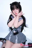 貧乳美少女 可愛いポーズのアダルトドール 146cm 奈绪