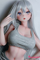 Elsa babe RAD020 古川夏希 Furukawa Natsuk 140cm 銀髪美少女 アニメラブドール カスタマイズ可能 宣伝画像は140cm M ピンク肌