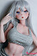Elsa babe RAD020 古川夏希 Furukawa Natsuk 140cm 銀髪美少女 アニメラブドール カスタマイズ可能 宣伝画像は140cm M ピンク肌