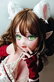 正面顔 谷間が見えるラブドール セクシー下着 Elsababe