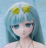 【WMDOLL 10月31日まで 追加TPEヘッド１つ+ランダムウィッグ+最新技術関節指+一体舌+リアルメイク塗装+ゼリー胸+自立加工など無料!!! さらに呼吸機能&ヴァギナ吸引機能が特別割引】 TPE製 アニメラブドール ヘッドとボディ自由に組み合わせ可能