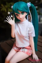 Climax Doll 60cm ミニラブドール PVCヘッド+シリコンボディ J60 Miku 癒しい アニメドール