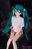 Climax Doll 60cm ミニラブドール PVCヘッド+シリコンボディ J60 Miku 癒しい アニメドール