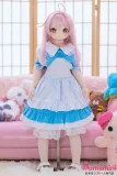 全身イメージ 水色のドレス 清純系アダルトドール かわいい