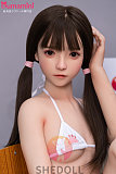 髪を触る姿 胸元アップ 145cm Aカップ セックスドール