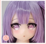 Aotume Doll #136ヘッド 145cm Bカップ ルルカ アニメコス 金髪ロング 二次元ダッチワイフ 宣伝画像はシリコンヘッド＋TPEボディ 素材選択可能