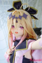 Aotume Doll #136ヘッド 145cm Bカップ ルルカ アニメコス 金髪ロング 二次元ダッチワイフ 宣伝画像はシリコンヘッド＋TPEボディ 素材選択可能