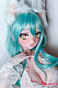 Elsa Babe 140cm AHR037 浅羽夏子 Asawa Natsuko 獣耳 ミントグリーンヘア 二次元ラブドール 宣伝画像は140cm M ピンク肌