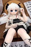 ロングヘア 床に寝転がる姿のリアルドール JSLDOLL