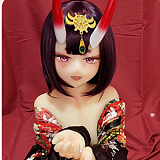Aotume Doll #136ヘッド 145cm Bカップ ルルカ アニメコス 金髪ロング 二次元ダッチワイフ 宣伝画像はシリコンヘッド＋TPEボディ 素材選択可能