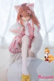 白ダイツの美少女ダッチワイフ 美脚アピール Aotumedoll