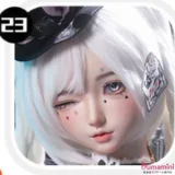 SHEdoll 艾琳(ailin) 145cm Gカップ エルフ耳が可愛いブラウンロリータドール ツインテール美少女ラブドール